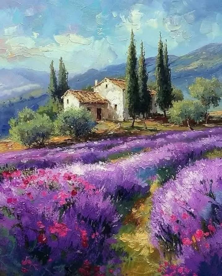 Lavender Dreams: A Vibrant Journey Through Nature's Serenity