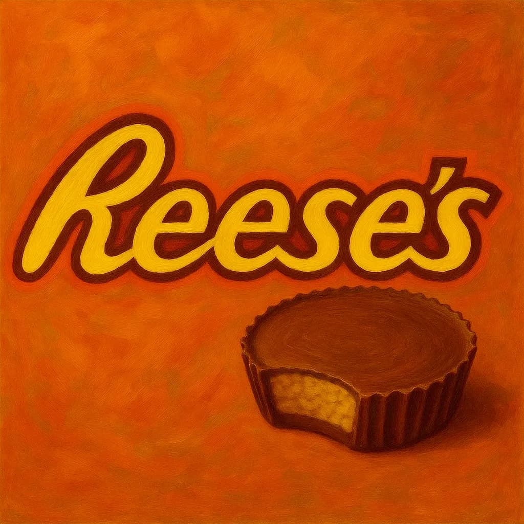 Sweet Nostalgia: A Whimsical Tribute to Reese's Peanut Butter Cups