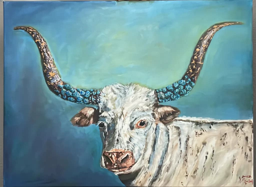 Turquoise Longhorn