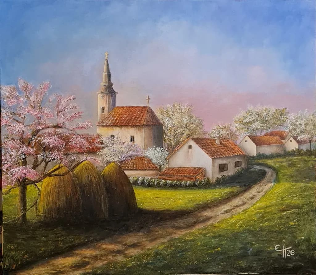 Springtime Village