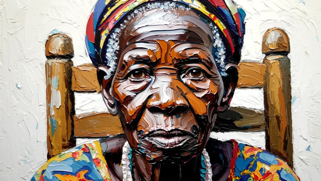 Elder Wisdom: A Portrait of Resilience and Grace