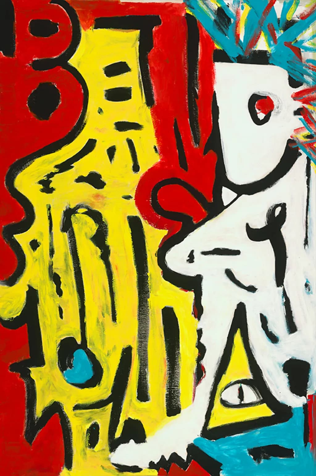 Vibrant Echoes: A Dance of Color and Form in Abstract Expressionism