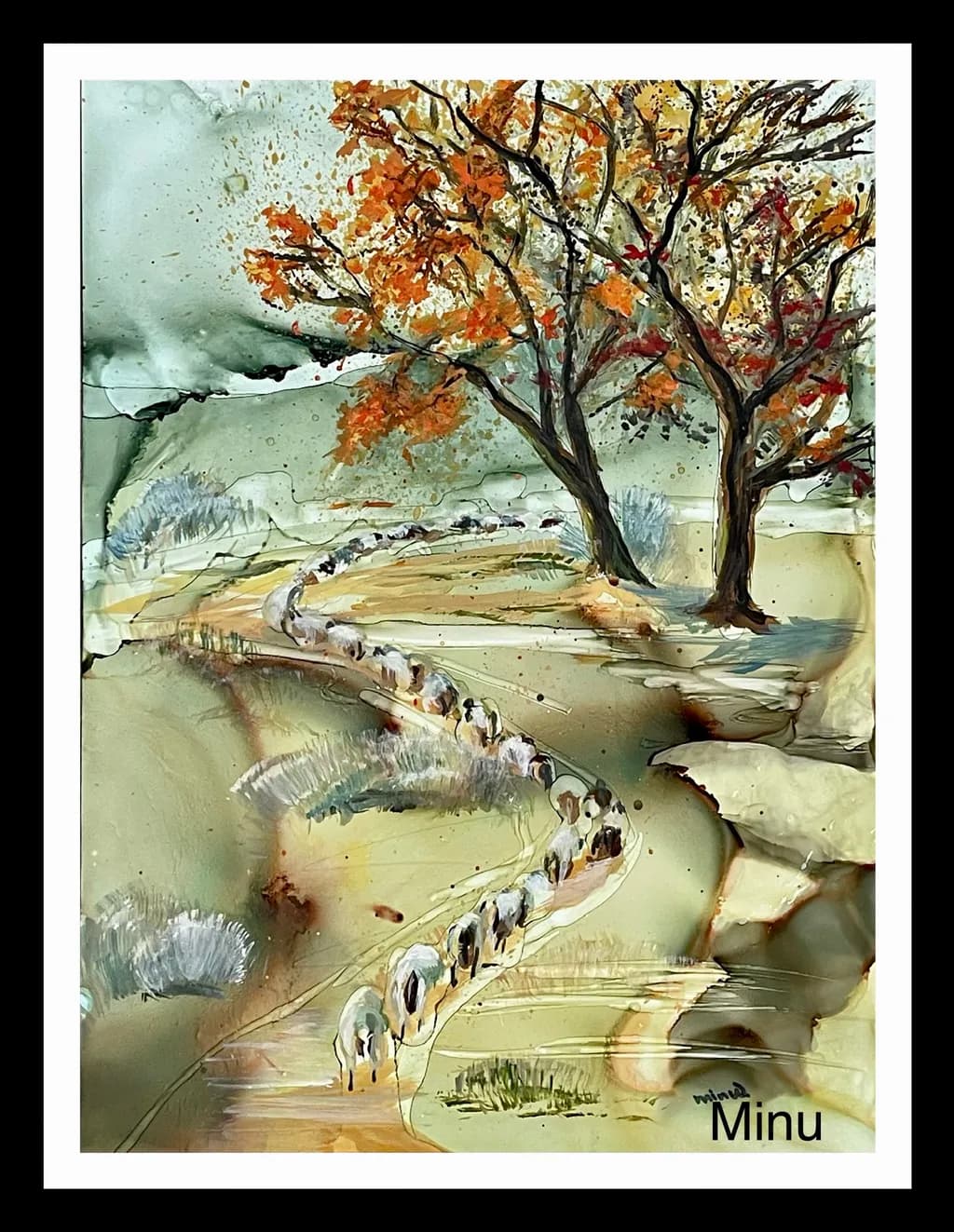 Whispers of Autumn: A Serene Journey Through Golden Fields