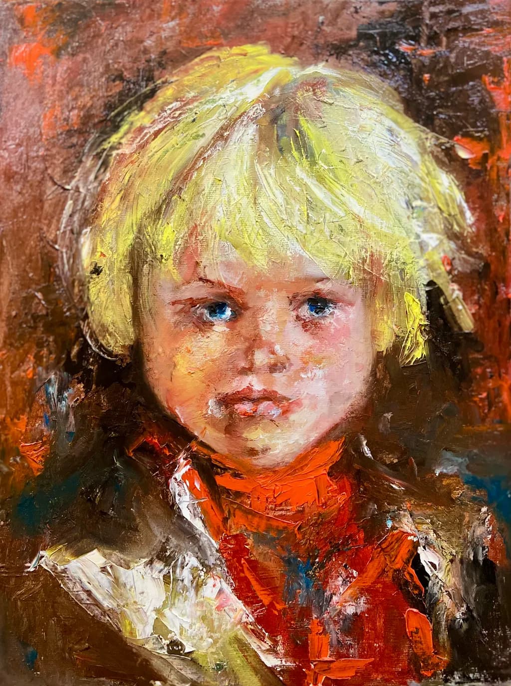 Whispers of Innocence: A Portrait of Childhood Wonder