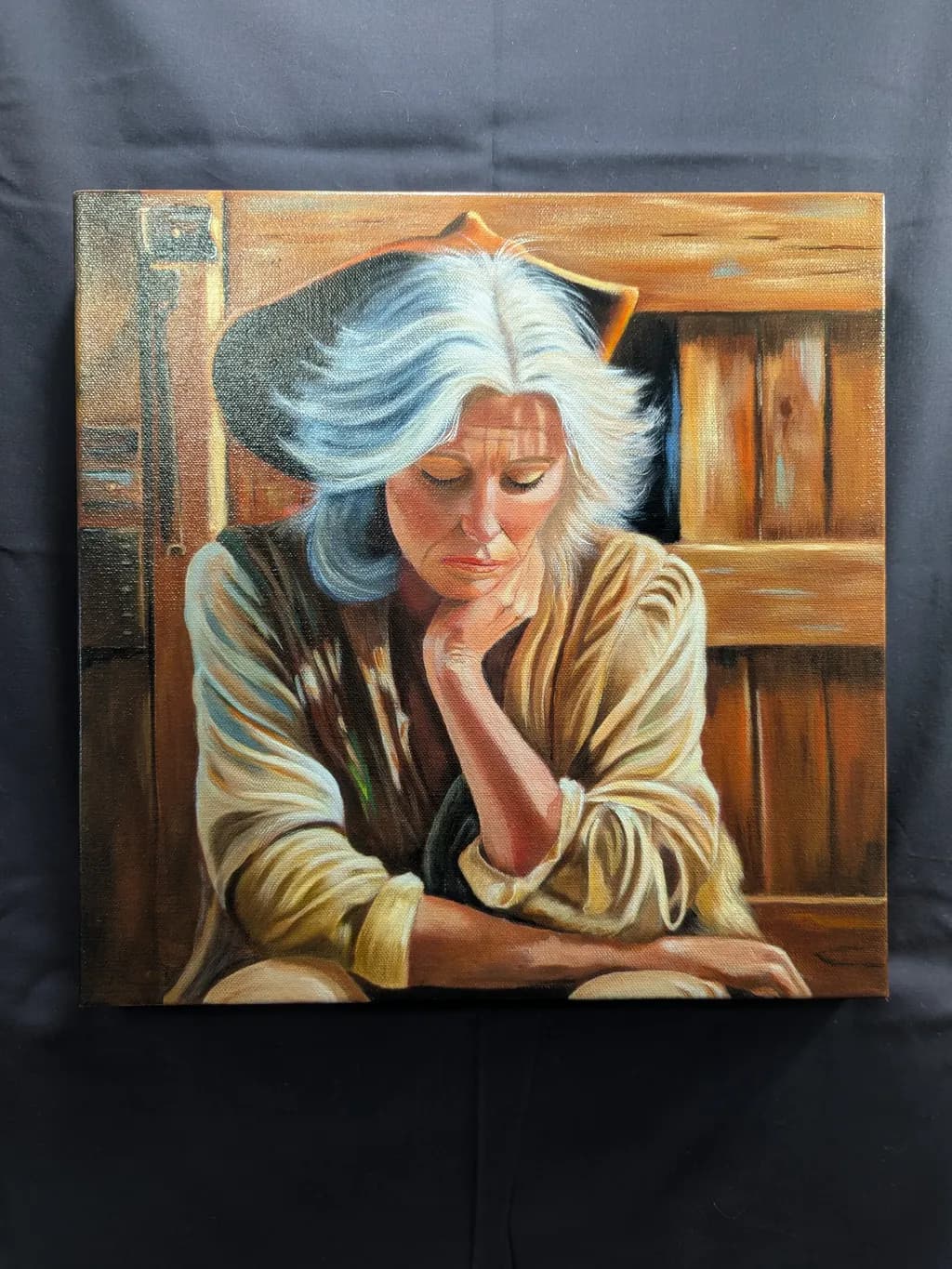 Contemplative Woman