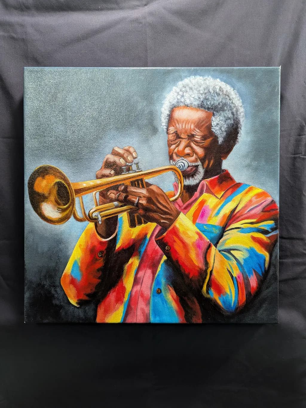 Trumpet Player Portrait