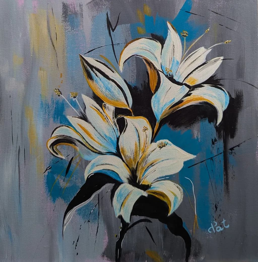 Blue Lilies