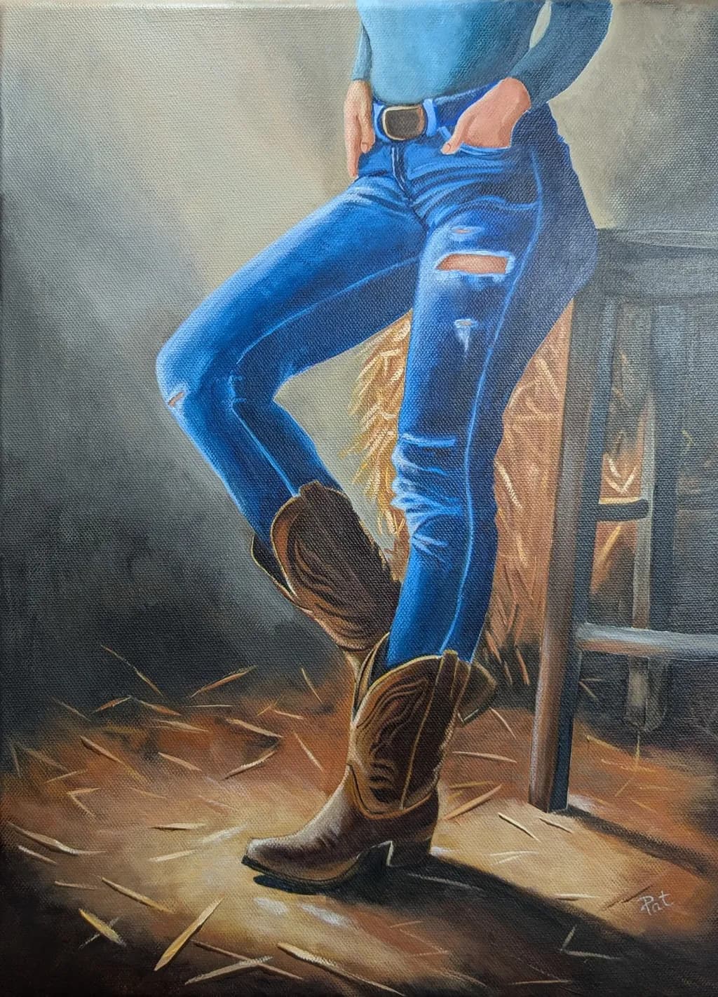 Cowgirl Pause