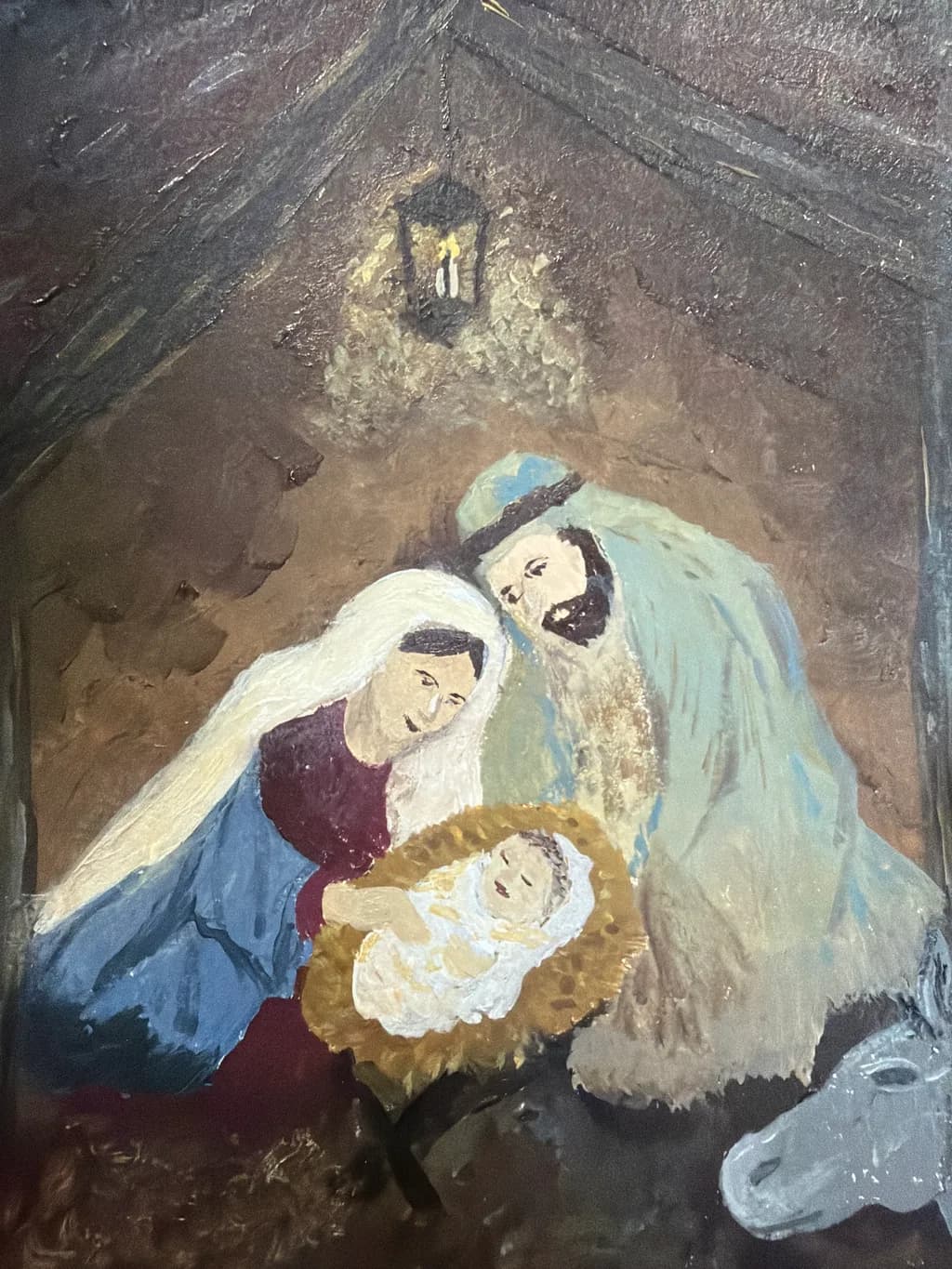 Nativity Under Angel Light