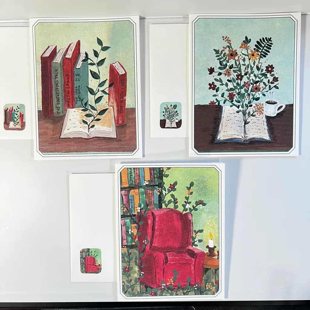 Reading Nook Blooms