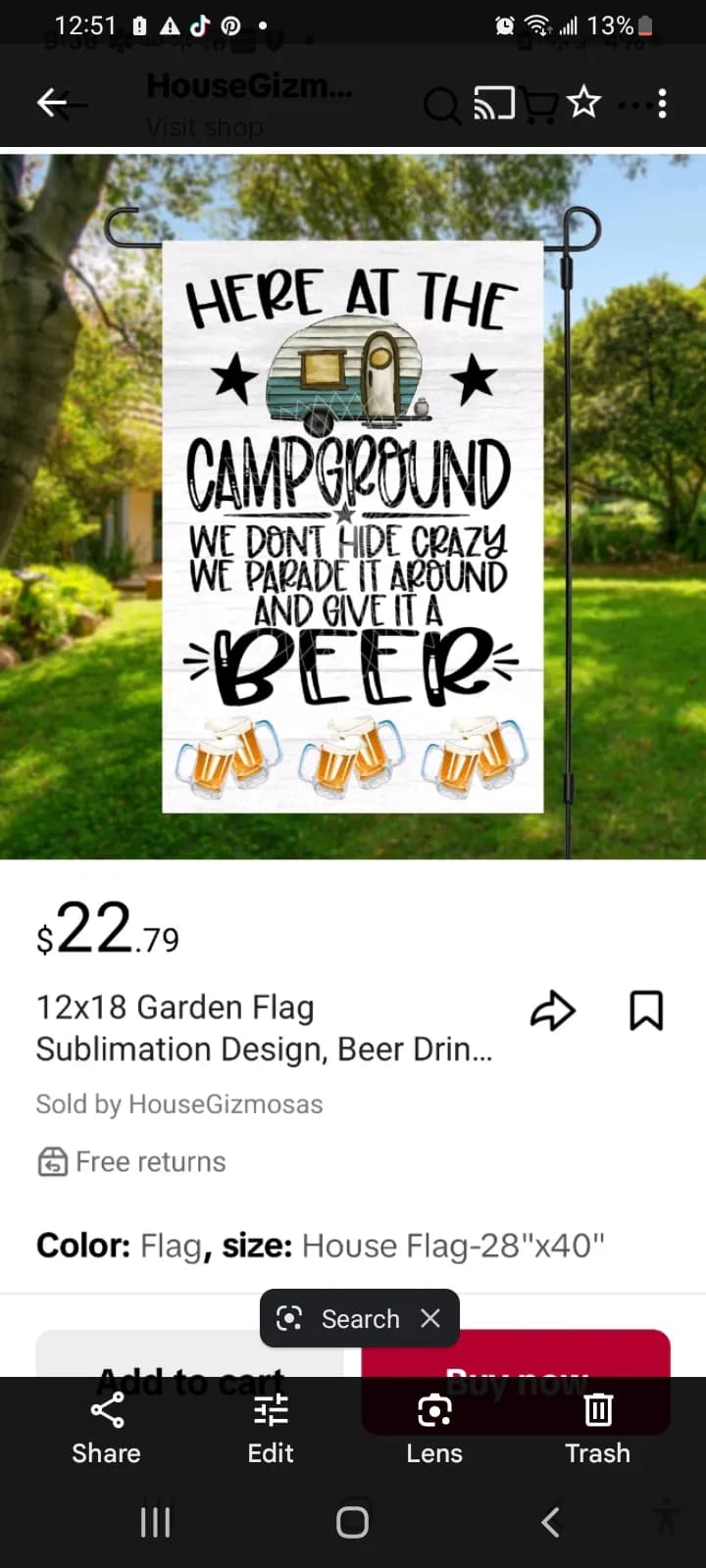 Here at the Campground: Celebrate Crazy with Beer and Adventure!