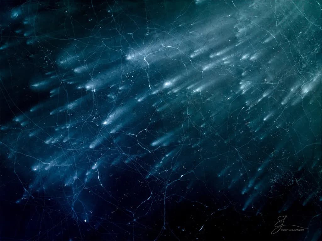 Frozen Light Trails