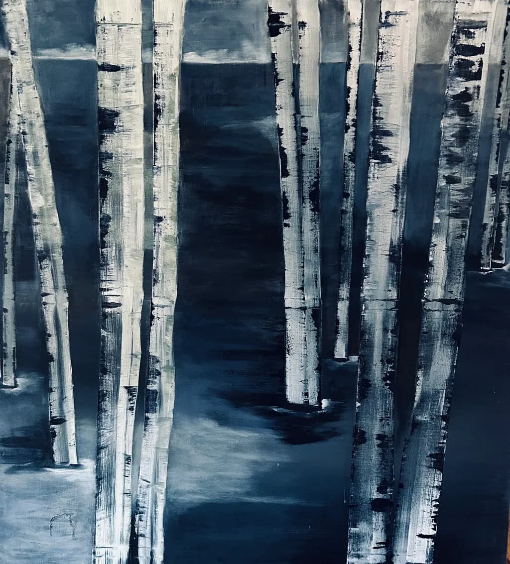Monochrome Forest Dance