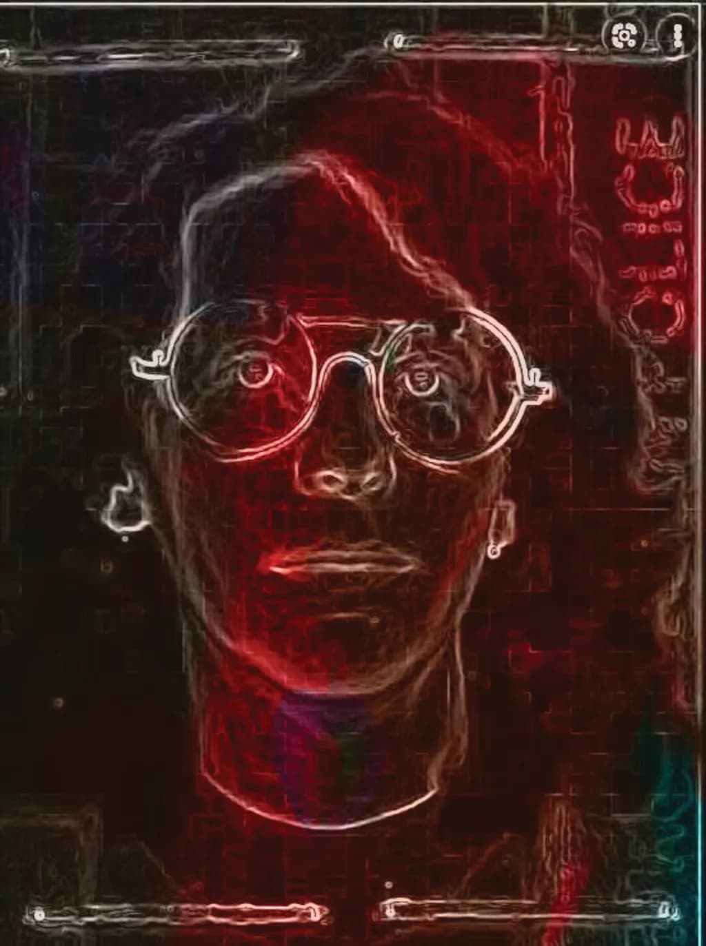 Neon Reflection