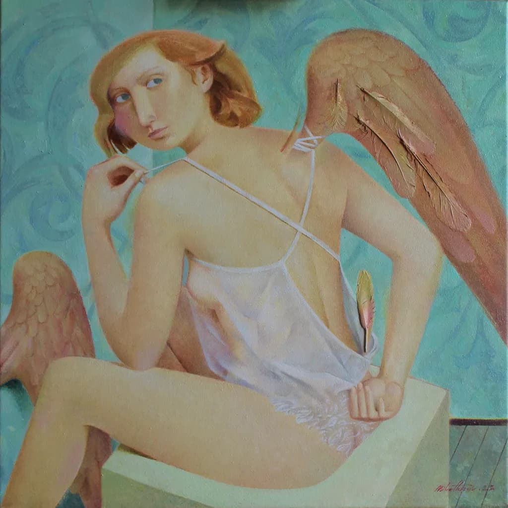 Whispers of an Ethereal Muse: A Delicate Dance of Introspection and Whimsy