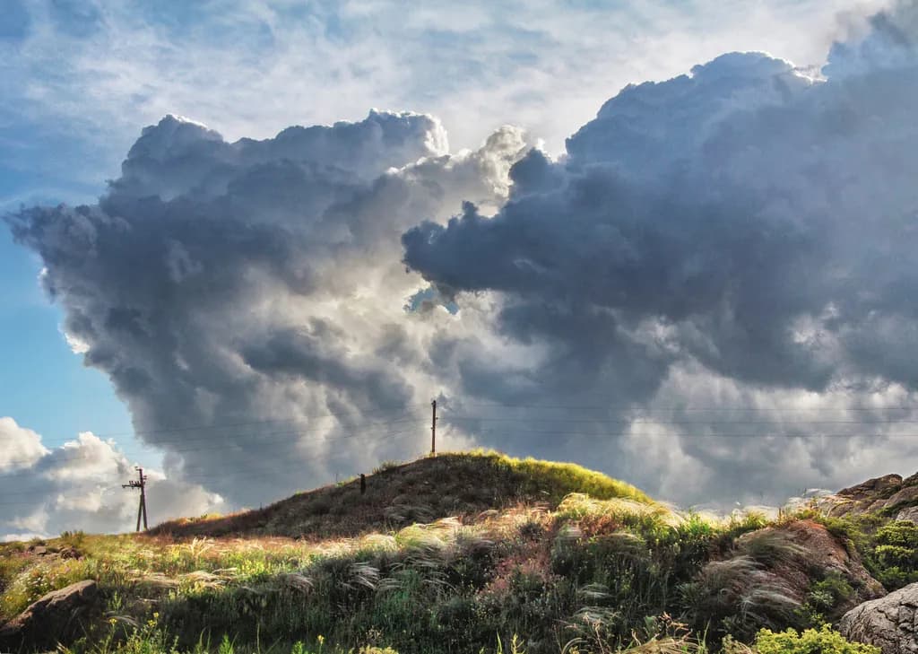 Clouds Over the Hill