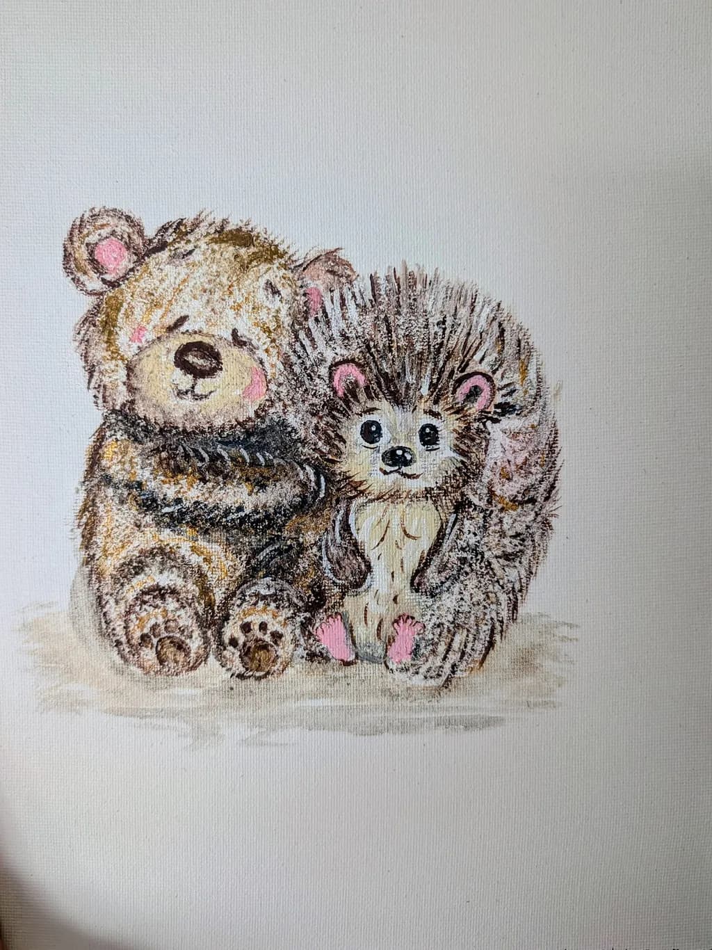 Bear and Hedgehog Companions