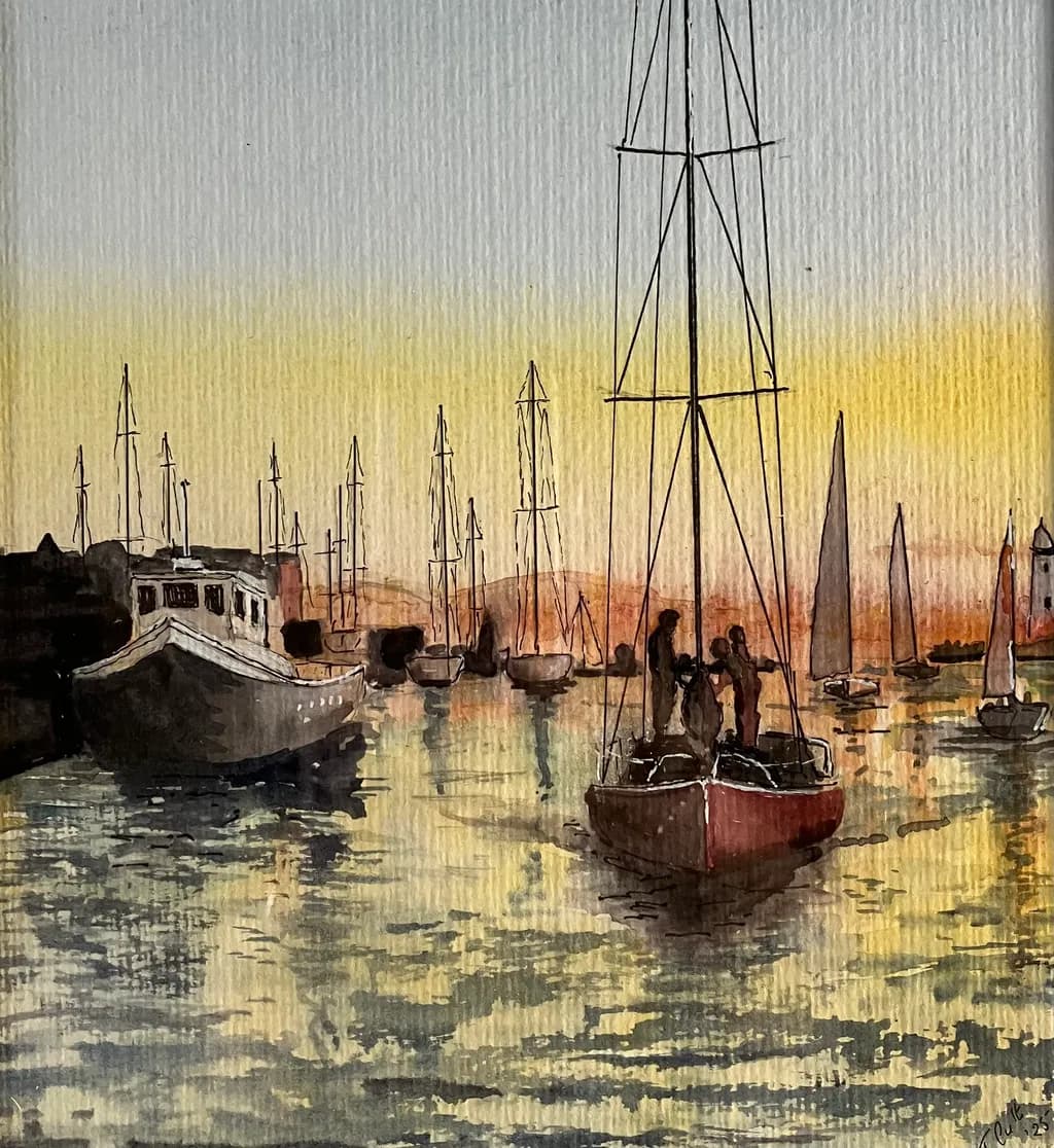 Harbor Sunset