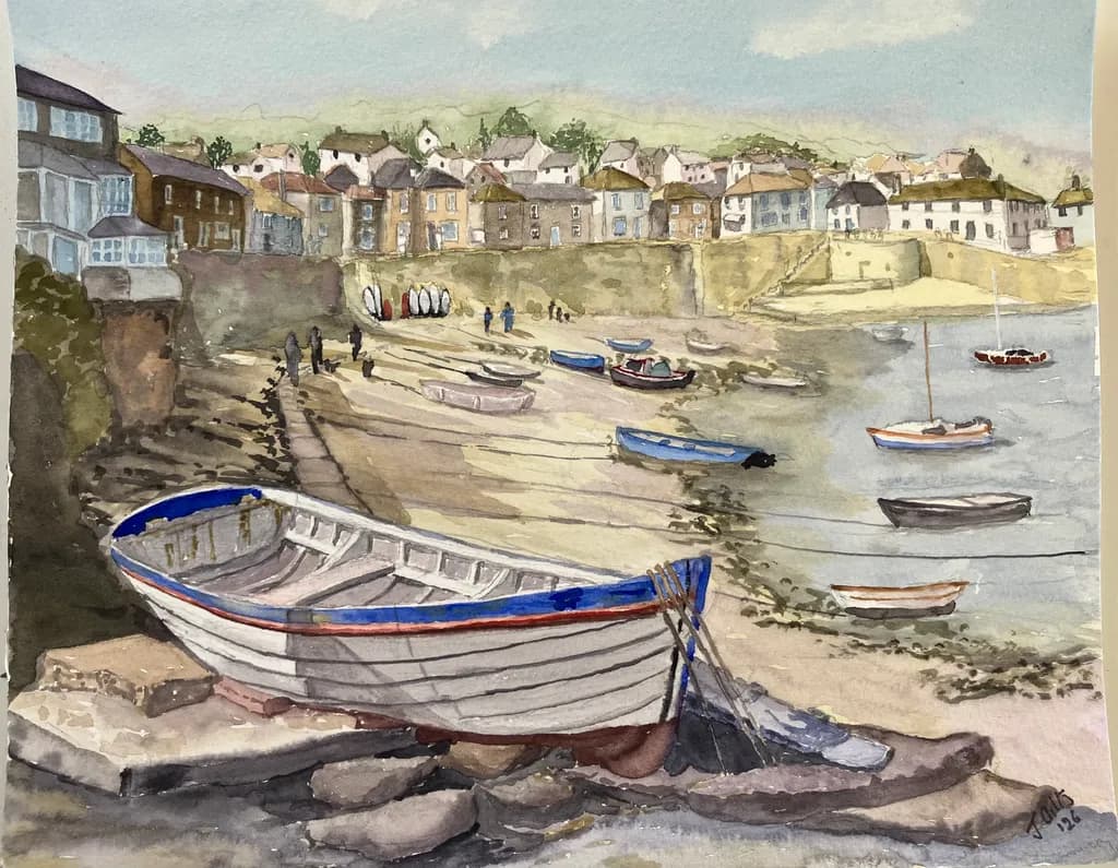 Harbor Boats at Rest