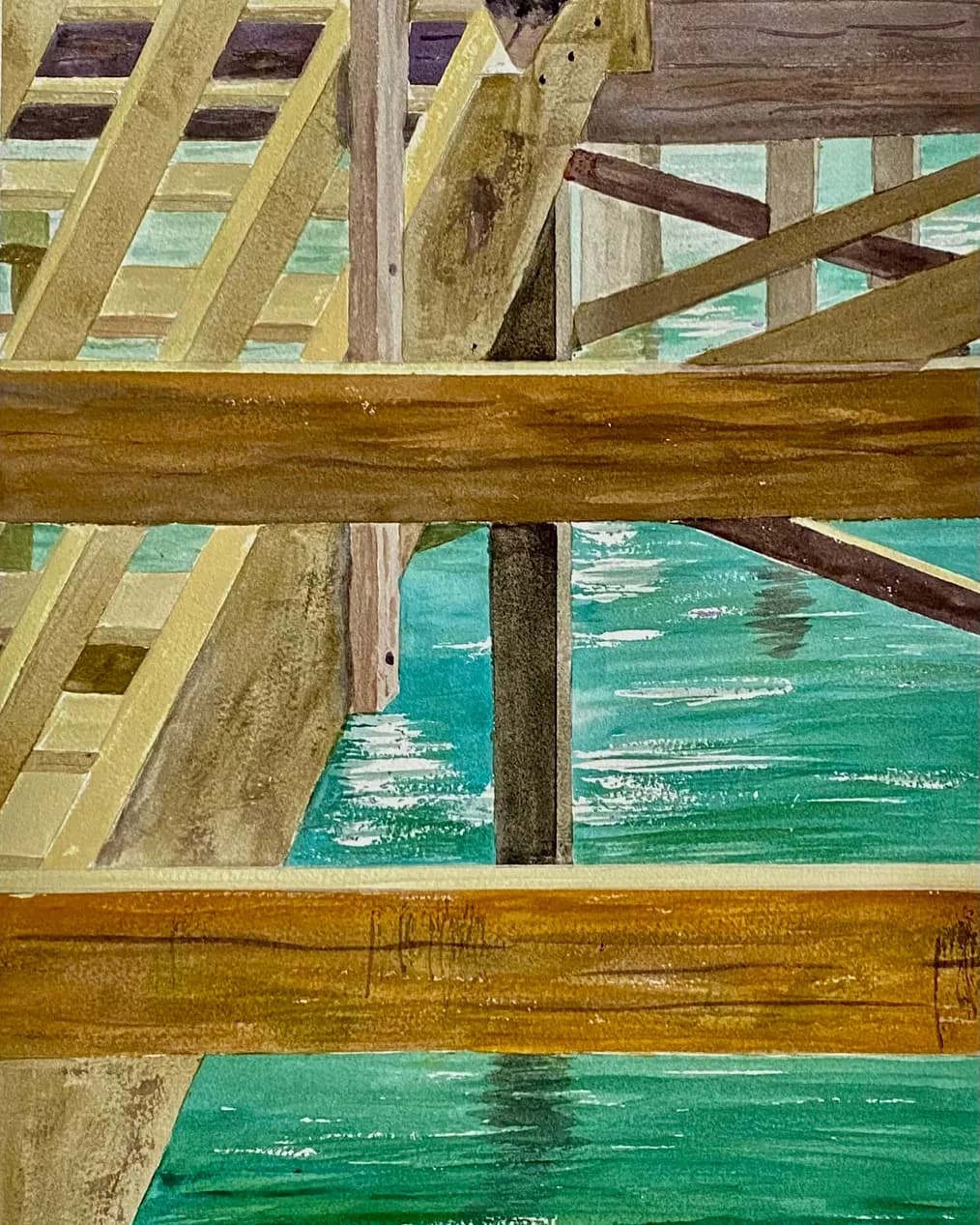 Tranquil Reflections: The Serenity of Water and Wood Structures