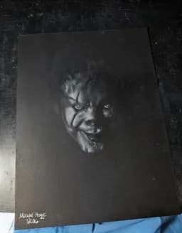 Face in Shadow