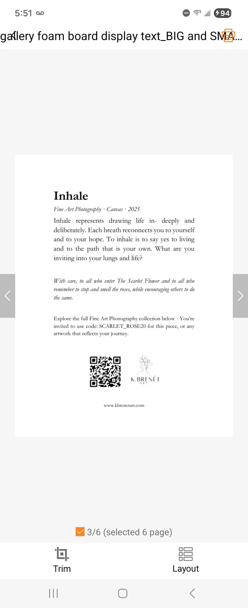 Inhale: A Journey of Breath and Inspiration Through Fine Art Photography