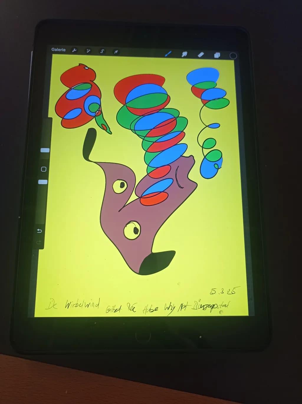 Whimsical Spirals: A Playful Dance of Color and Form