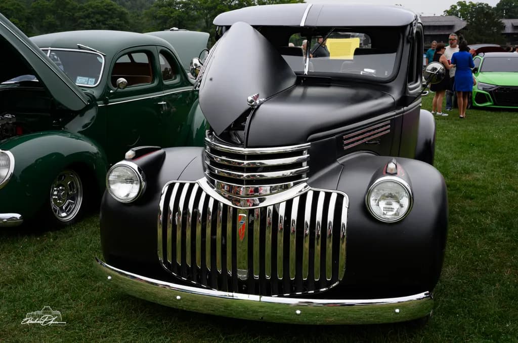 Matte Black Chevy