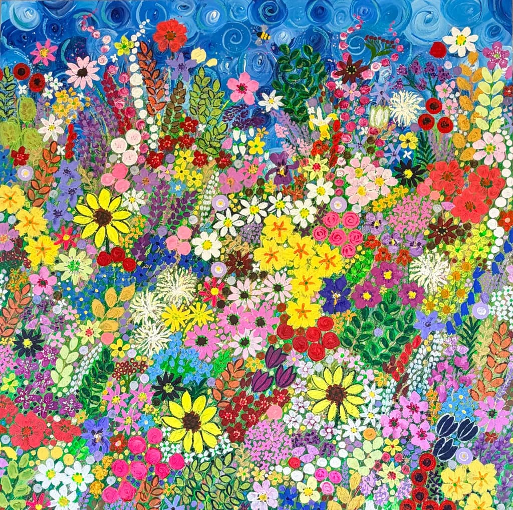 Colorful Flower Garden