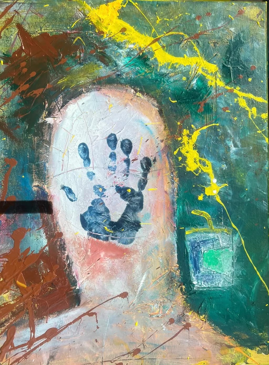Whispers of Identity: A Handprint's Silent Story