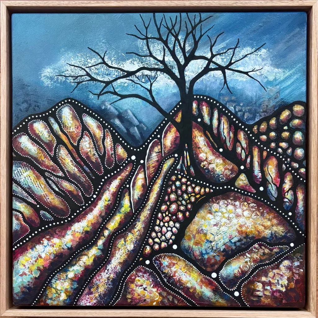Whispers of the Earth: A Journey Through Colorful Landscapes and Solitary Trees