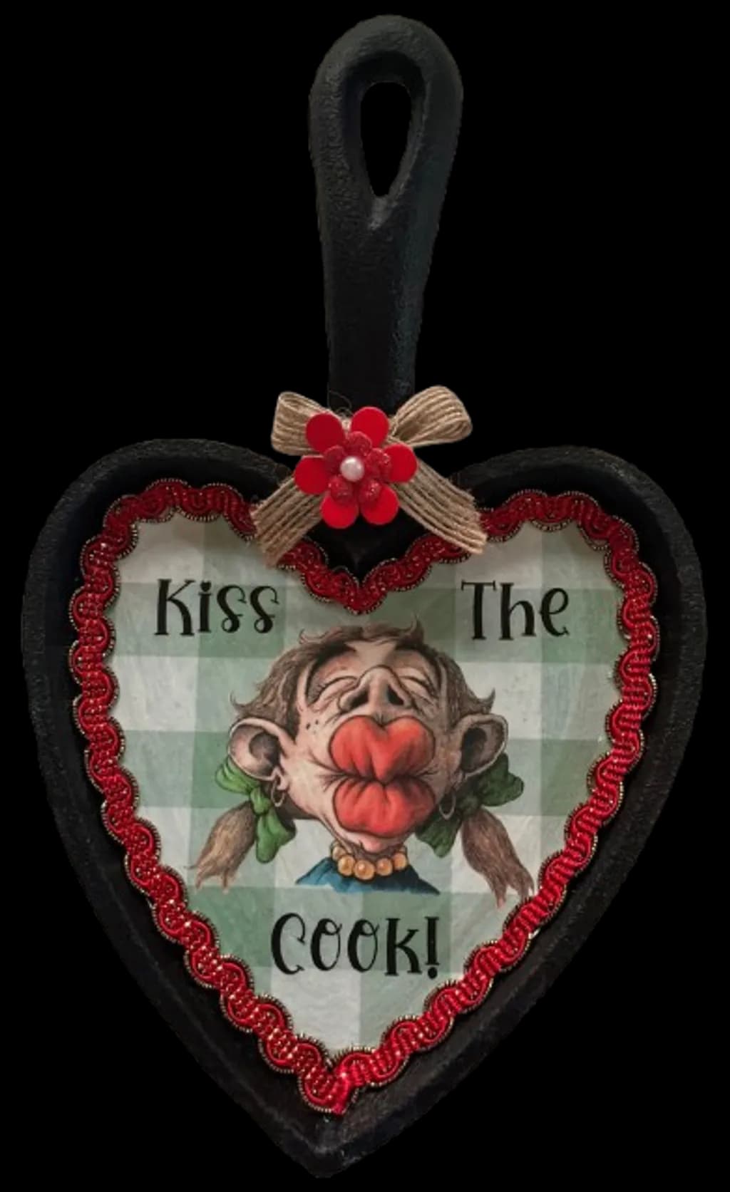 Heart Pan Kiss