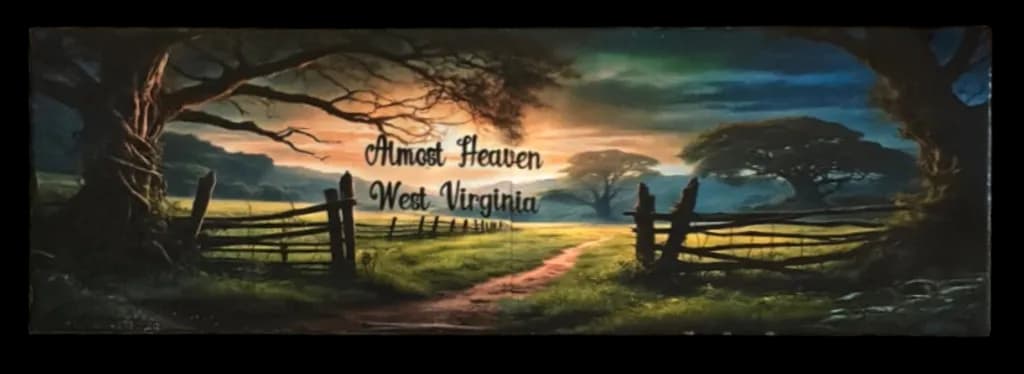 West Virginia Sunset Path