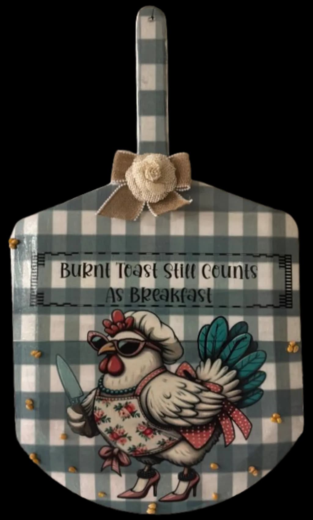 Chicken Breakfast Toast Paddle