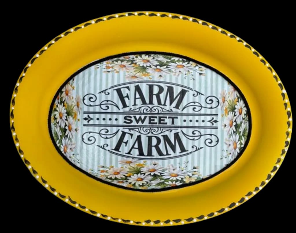 Farm Sweet Farm Tray