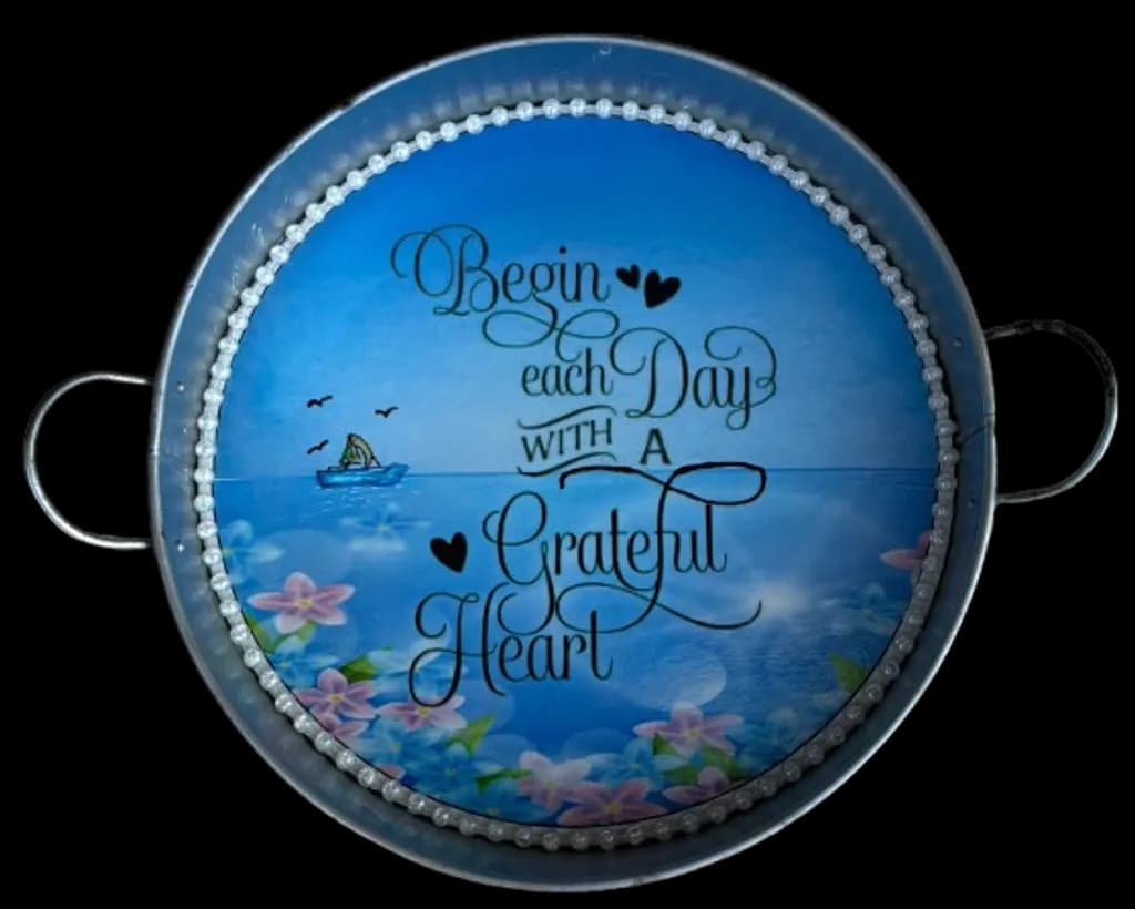 Grateful Heart Tray