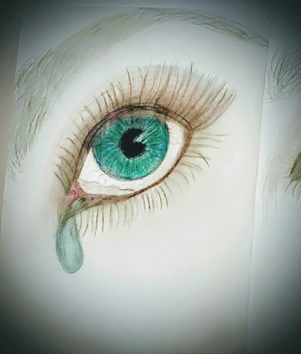 Tearful Gaze