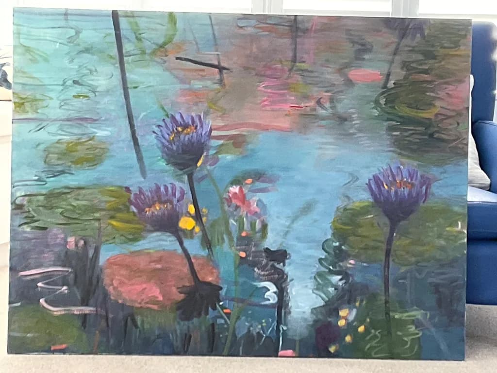 Whispers of Serenity: A Dance of Water Lilies in Tranquil Waters