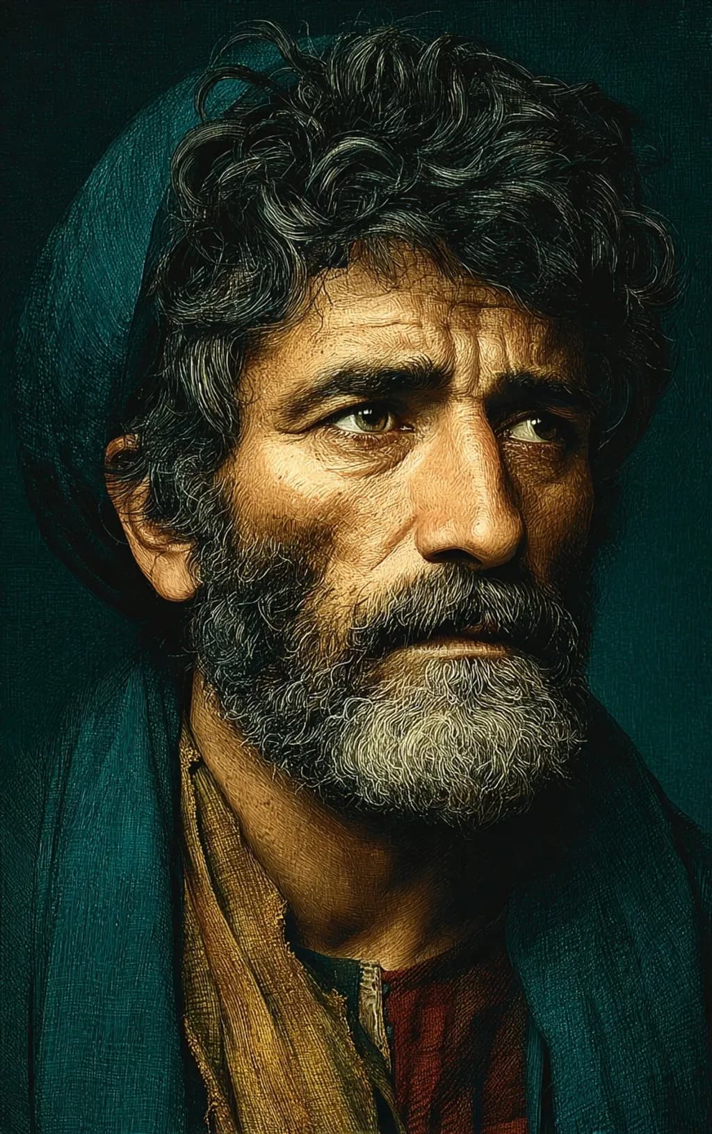 Weathered Gaze