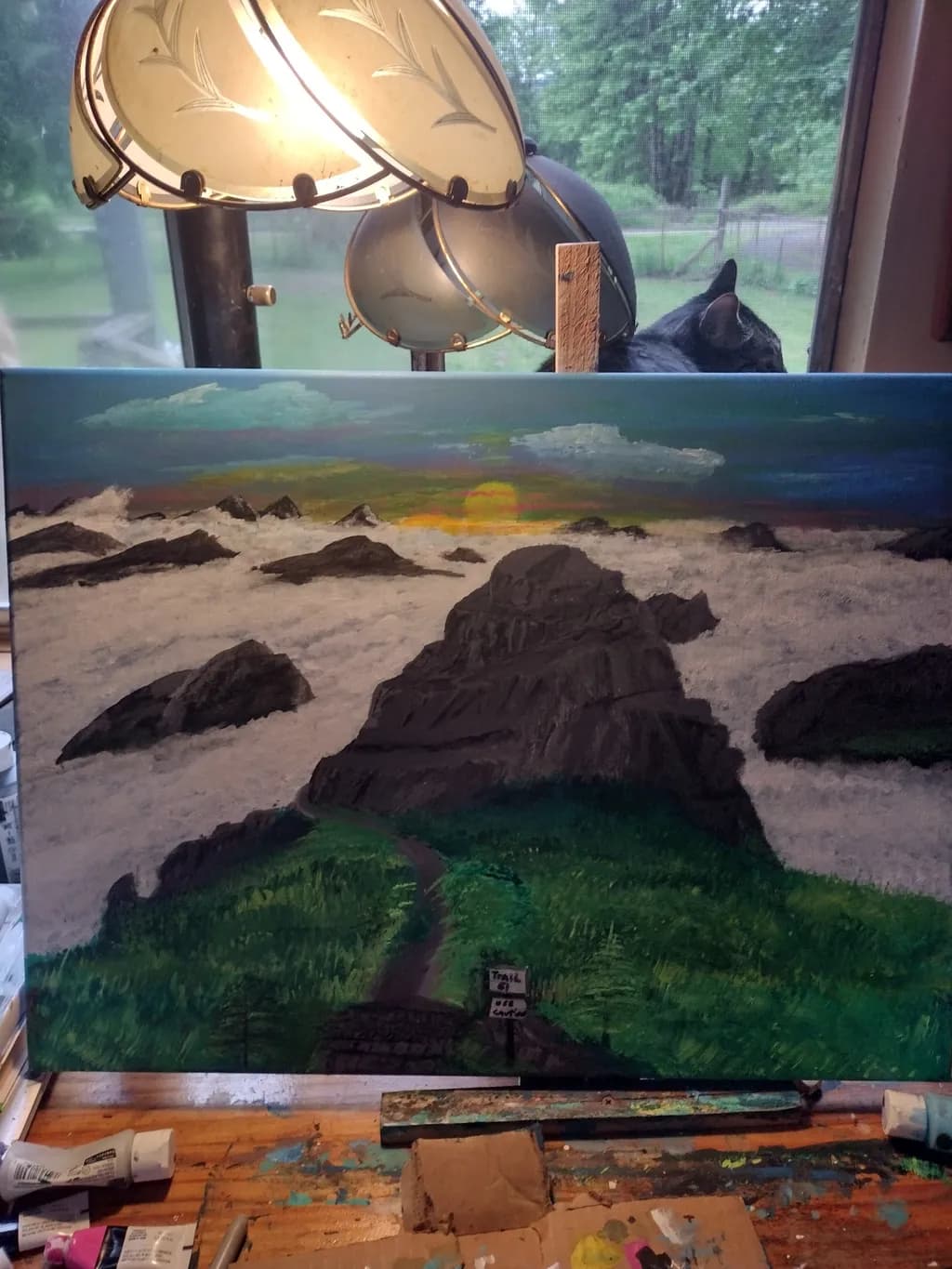 Whispers of the Misty Trail: A Journey Through Serene Landscapes