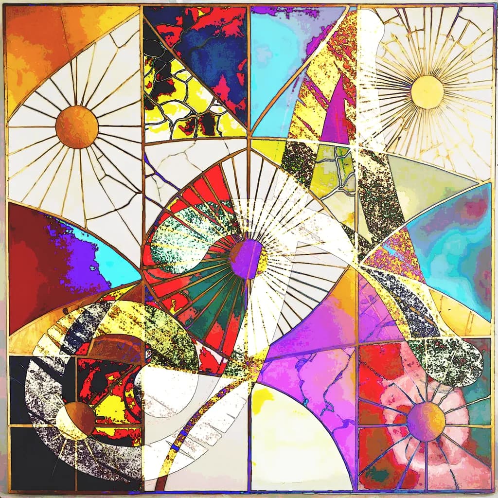 Vibrant Harmony: A Kaleidoscope of Color and Form