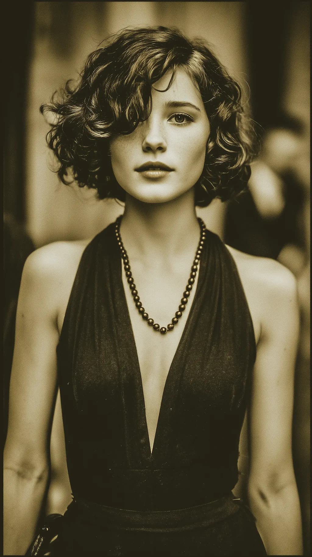 Ethereal Elegance: A Timeless Portrait of Grace and Mystery