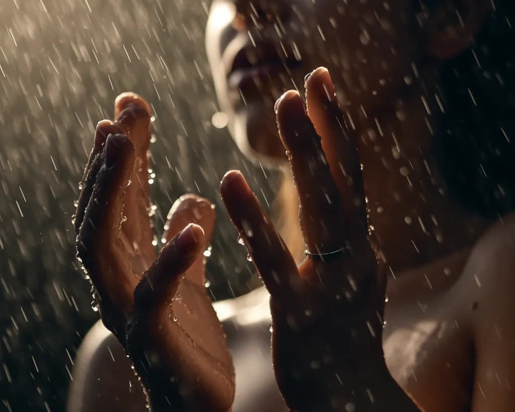 Whispers of Serenity: Embracing the Beauty of Water and Light in Emotion's Dance