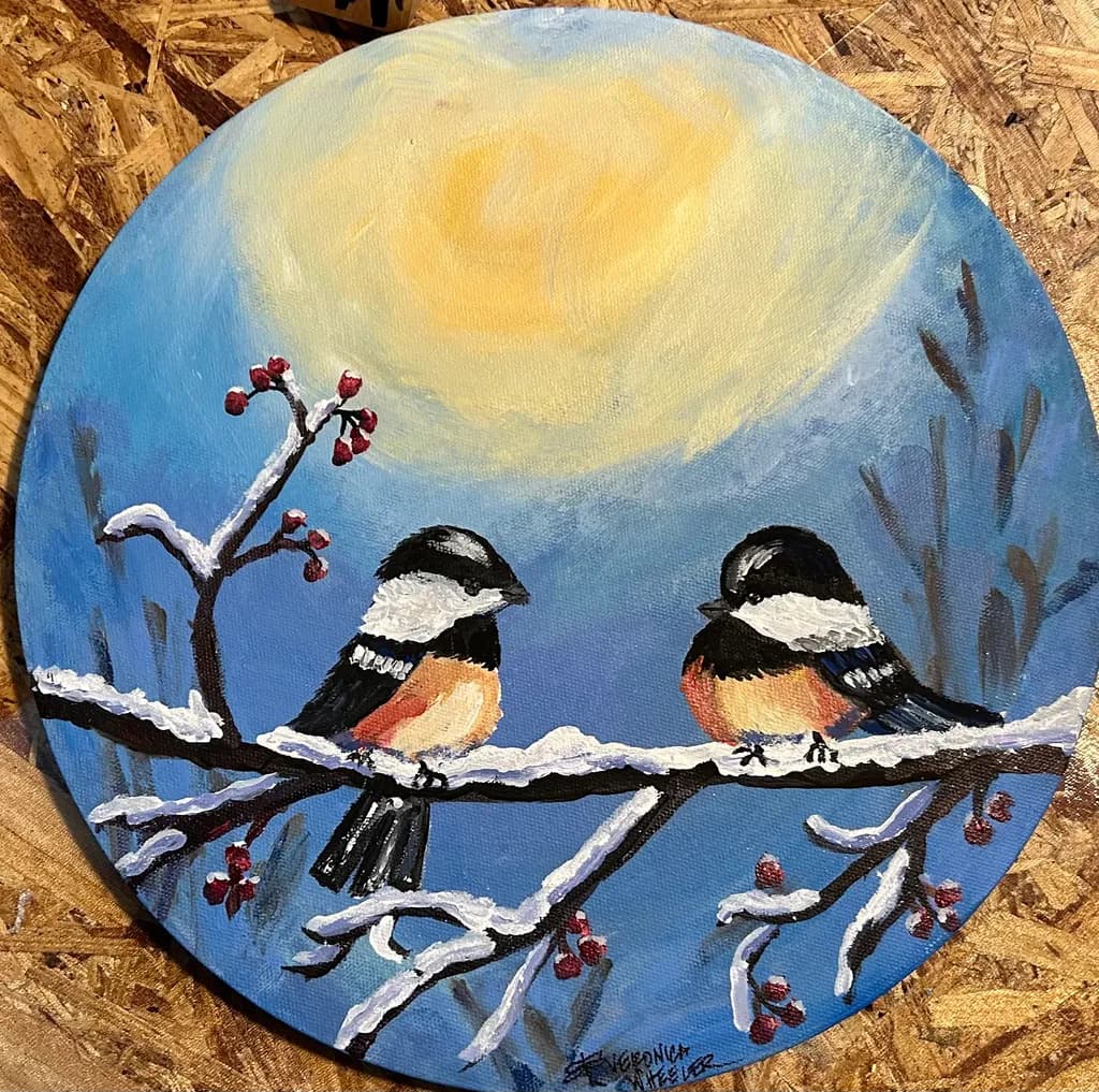 Moonlit Birds