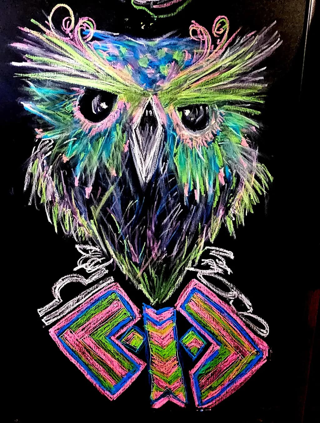 Colorful Owl Fusion