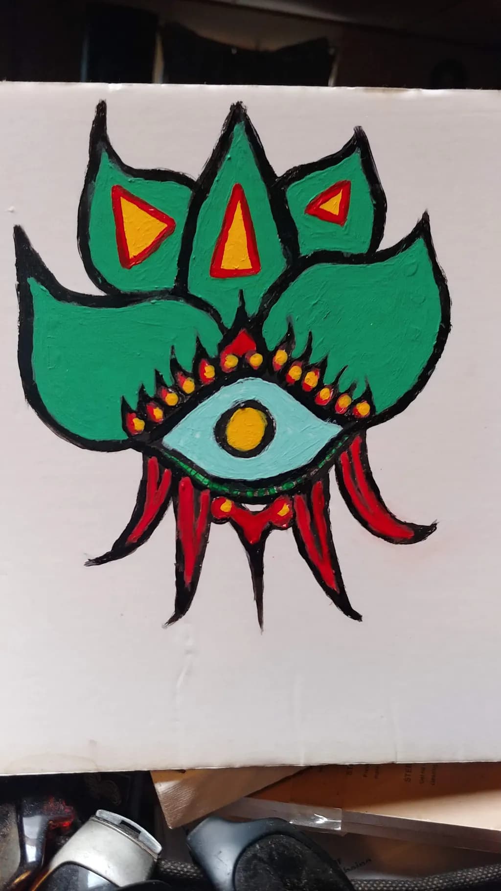 Lotus Eye Symbol