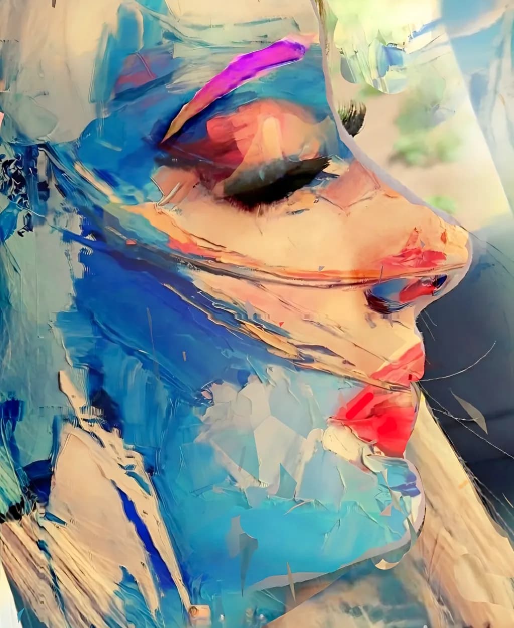 Blue Veil Reflection