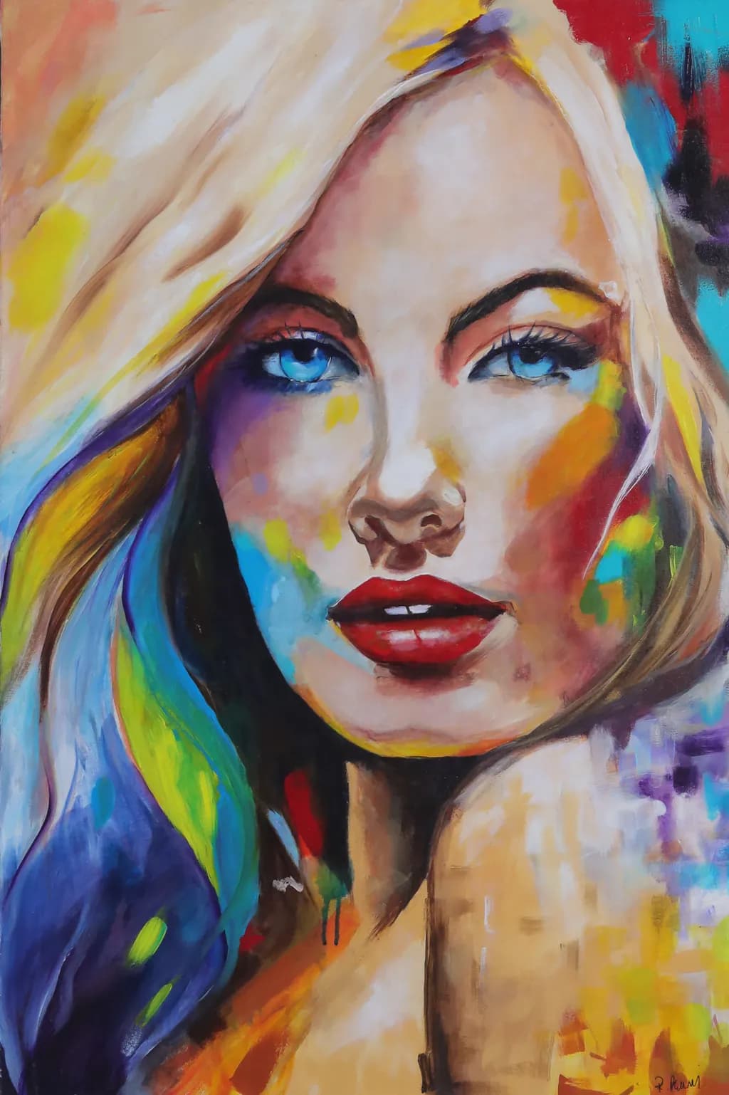 Vibrant Reflections: A Colorful Journey Through Emotion and Beauty