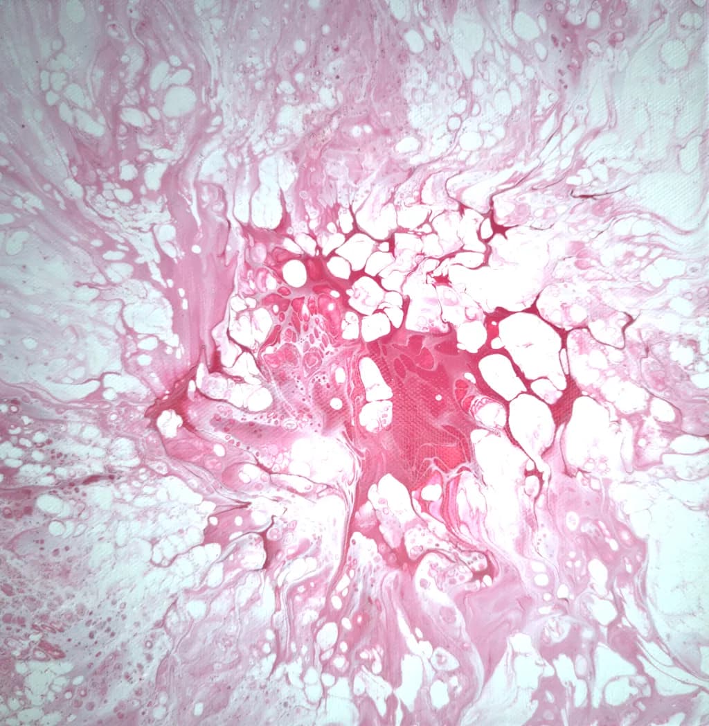Whispers of Pink: A Fluid Dance of Color and Emotion