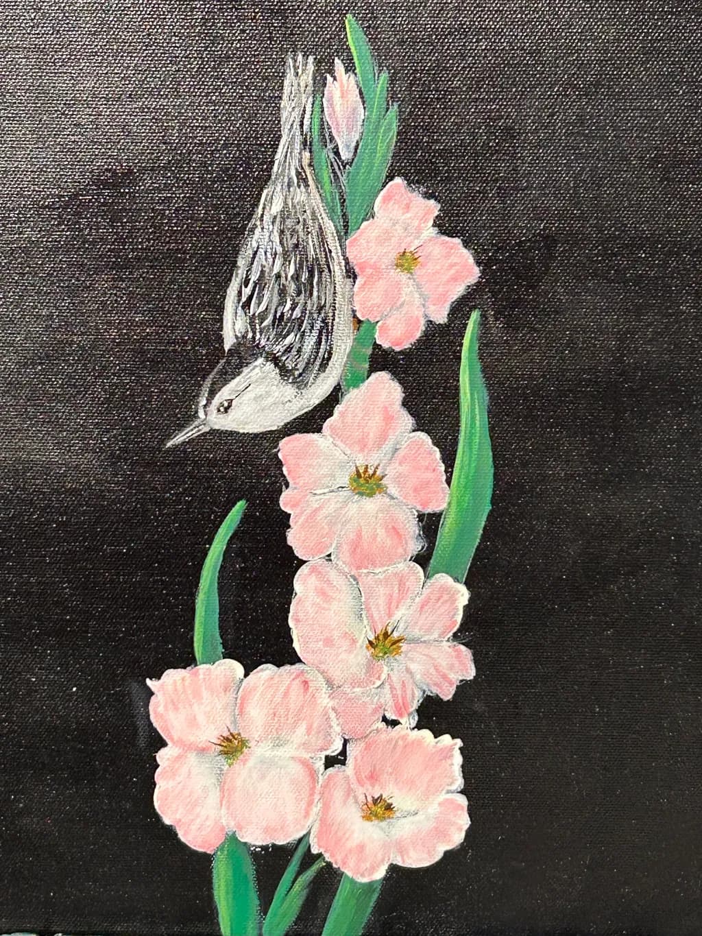 Whispers of Spring: A Bird Among Blossoms